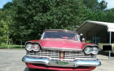 Plymouth-Savoy-1959-Red-and-white-Red-and-white
