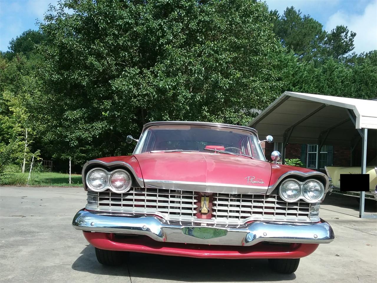 Plymouth-Savoy-1959-Red-and-white-Red-and-white