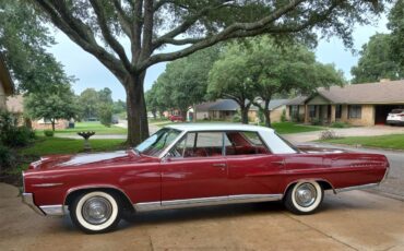 Pontiac-Bonneville-1964-Maroon-Maroon-4