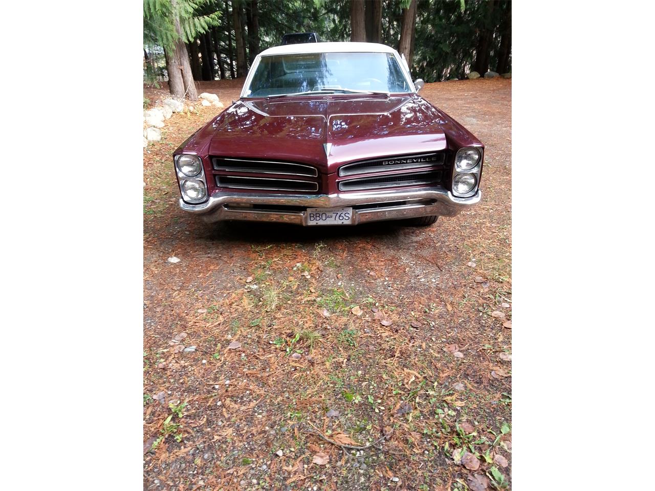 Pontiac-Bonneville-1966-Burgundy-black-5