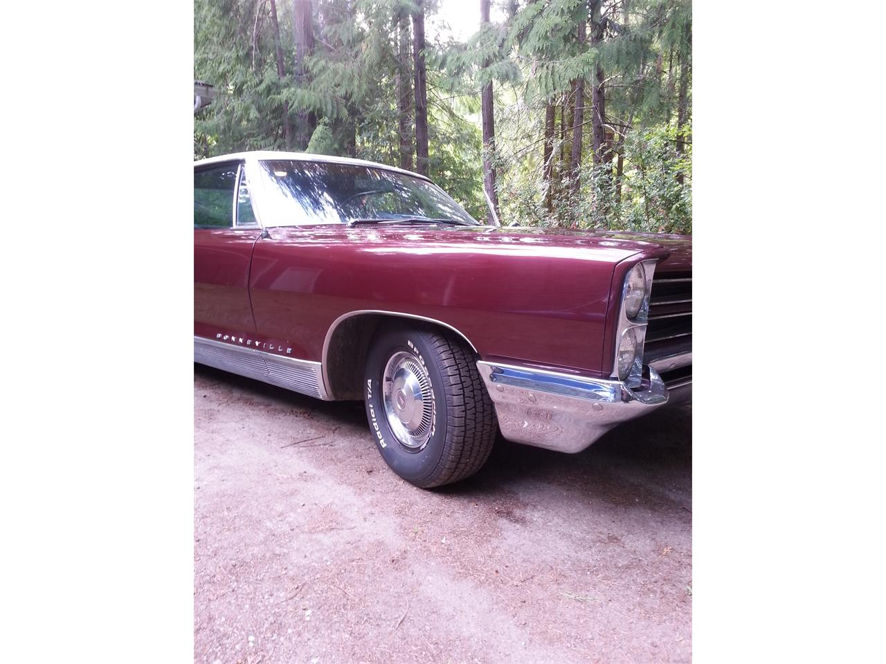 Pontiac-Bonneville-1966-Burgundy-black-7