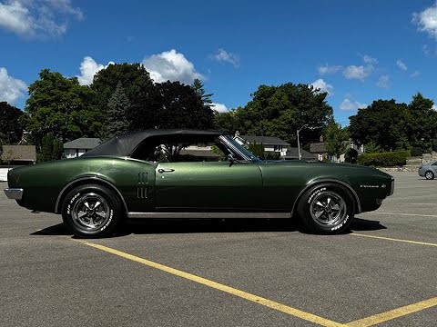 Pontiac-Firebird-1968-Forest-Green-Black-1