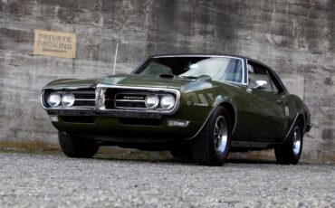 Pontiac-Firebird-1968-Greenblack-Black