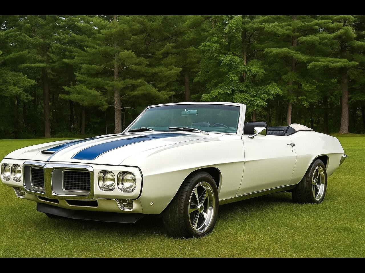 Pontiac Firebird 1969 American Muscle Car