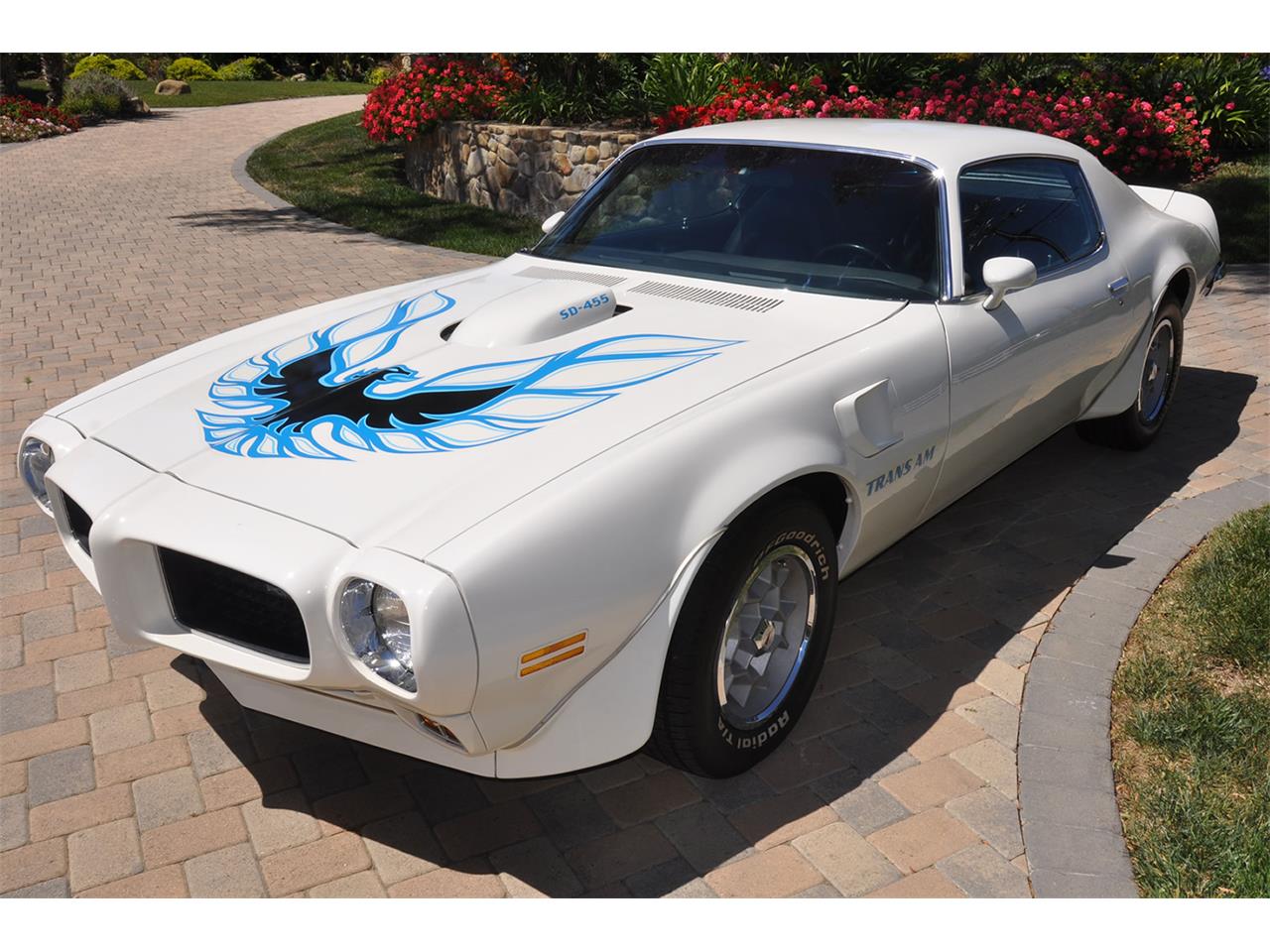 Pontiac-Firebird-trans-am-1973-White-Black-Deluxe-28
