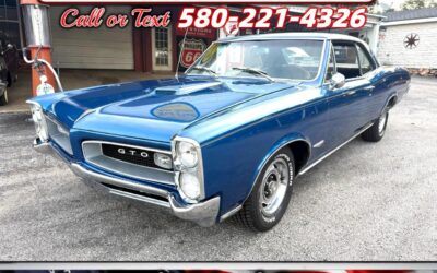 Pontiac GTO 1966 American Muscle Car
