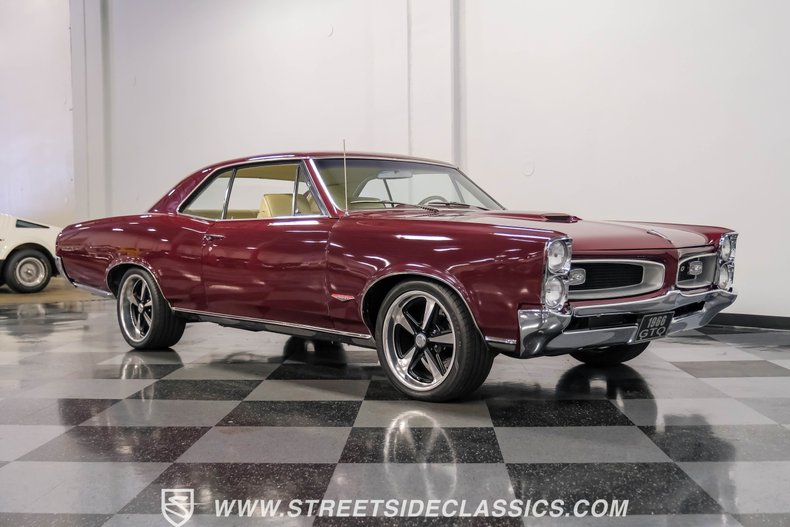 Pontiac-Gto-1966-Burgundy-Parchment-19