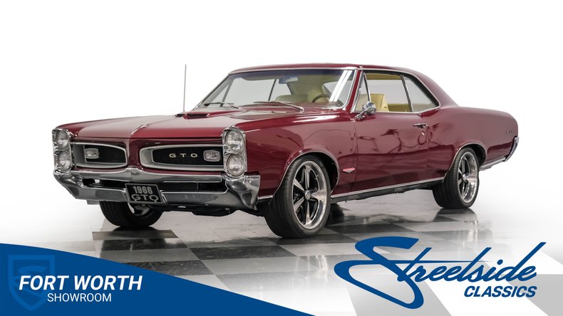 Pontiac-Gto-1966-Burgundy-Parchment-44