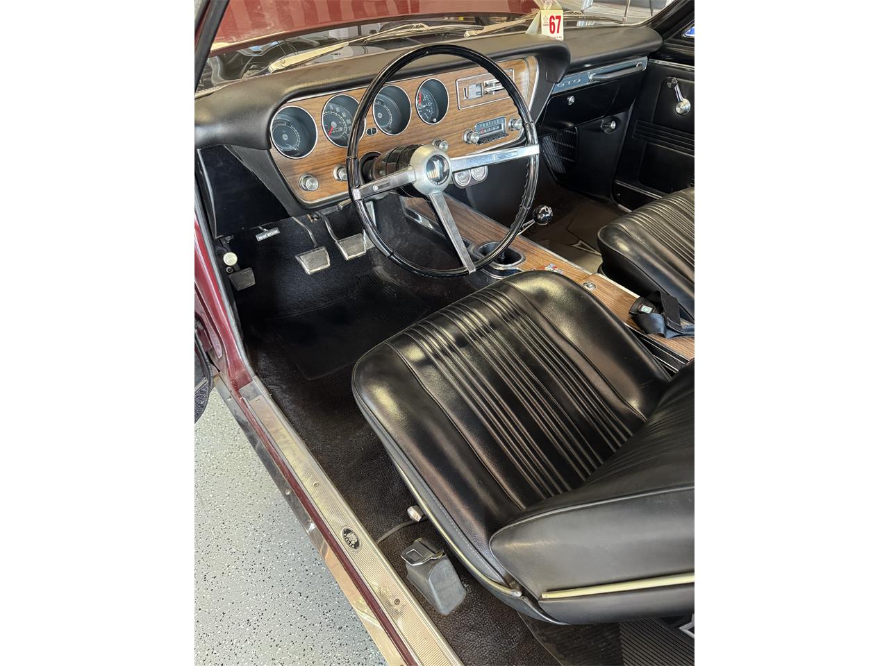 Pontiac-Gto-1967-Burgundy-Black-17