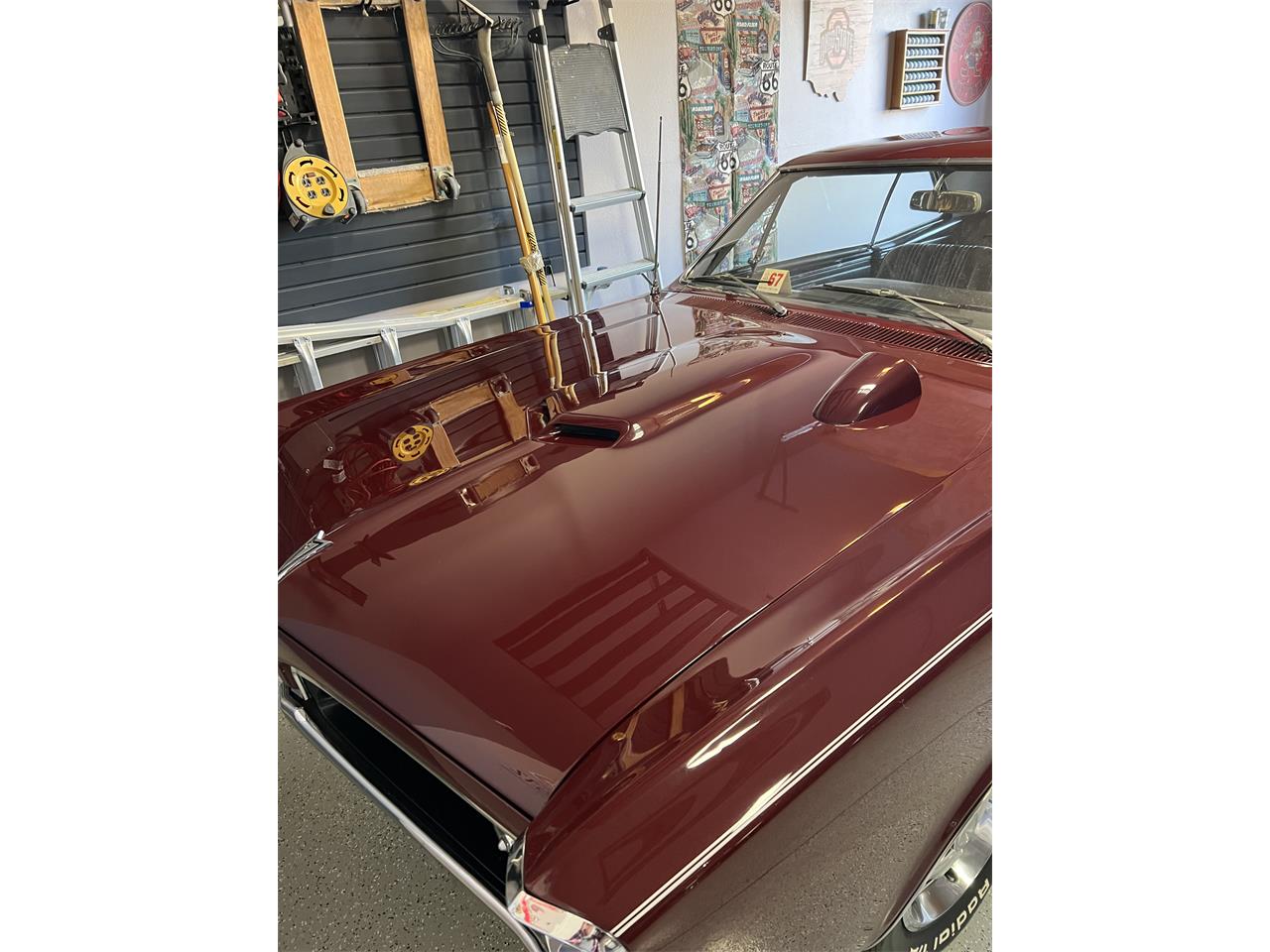 Pontiac-Gto-1967-Burgundy-Black-30