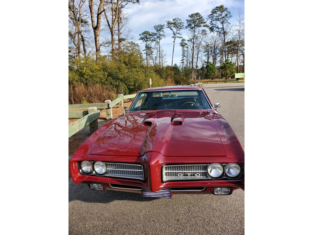 Pontiac-Gto-1969-Burgundy-red-Black-26