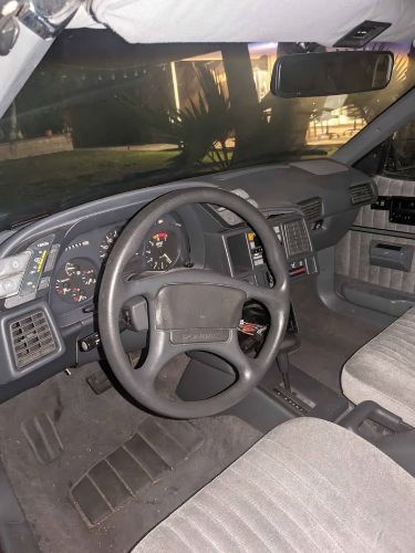 Pontiac-Sunbird-1991-Red-Gray-5