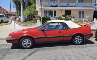 Pontiac-Sunbird-1991-Red-Gray-7