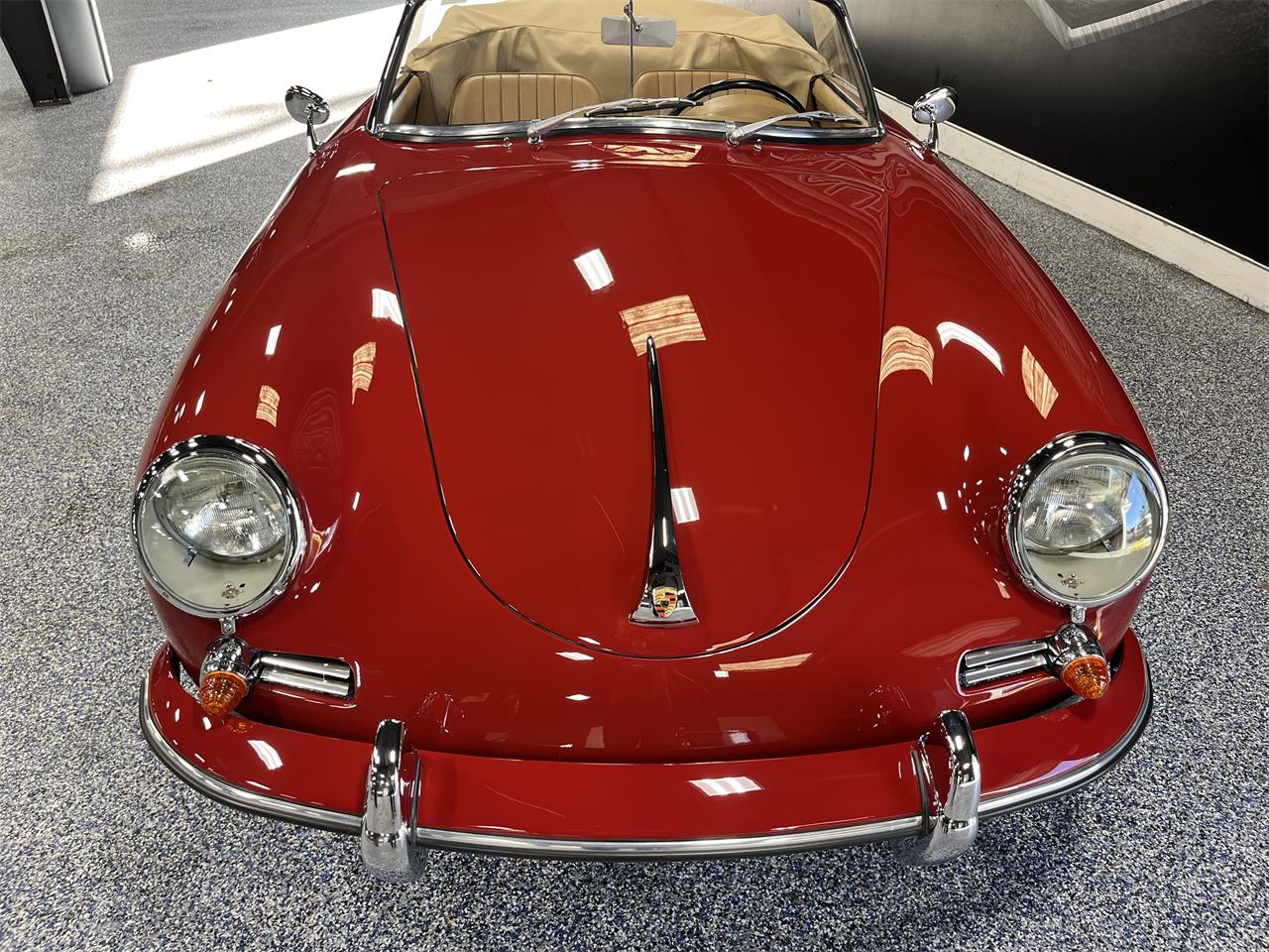 Porsche-356b-1960-Ruby-Red-Tan-10