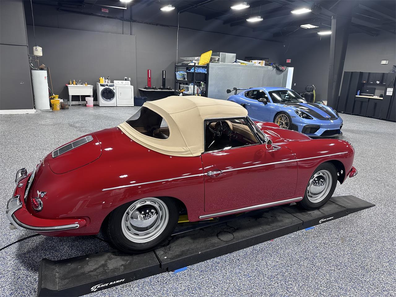 Porsche-356b-1960-Ruby-Red-Tan-16