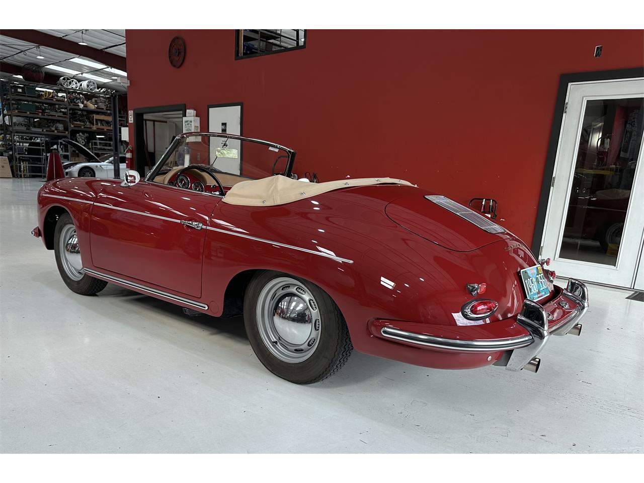Porsche-356b-1960-Ruby-Red-Tan-8