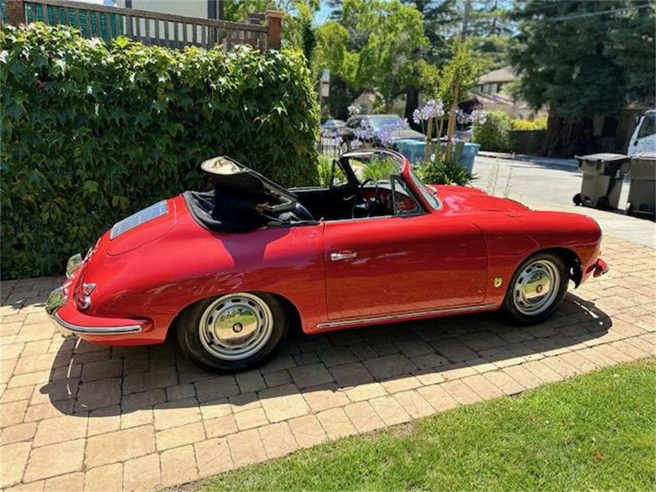 Porsche-356c-1964-Red-Black-1