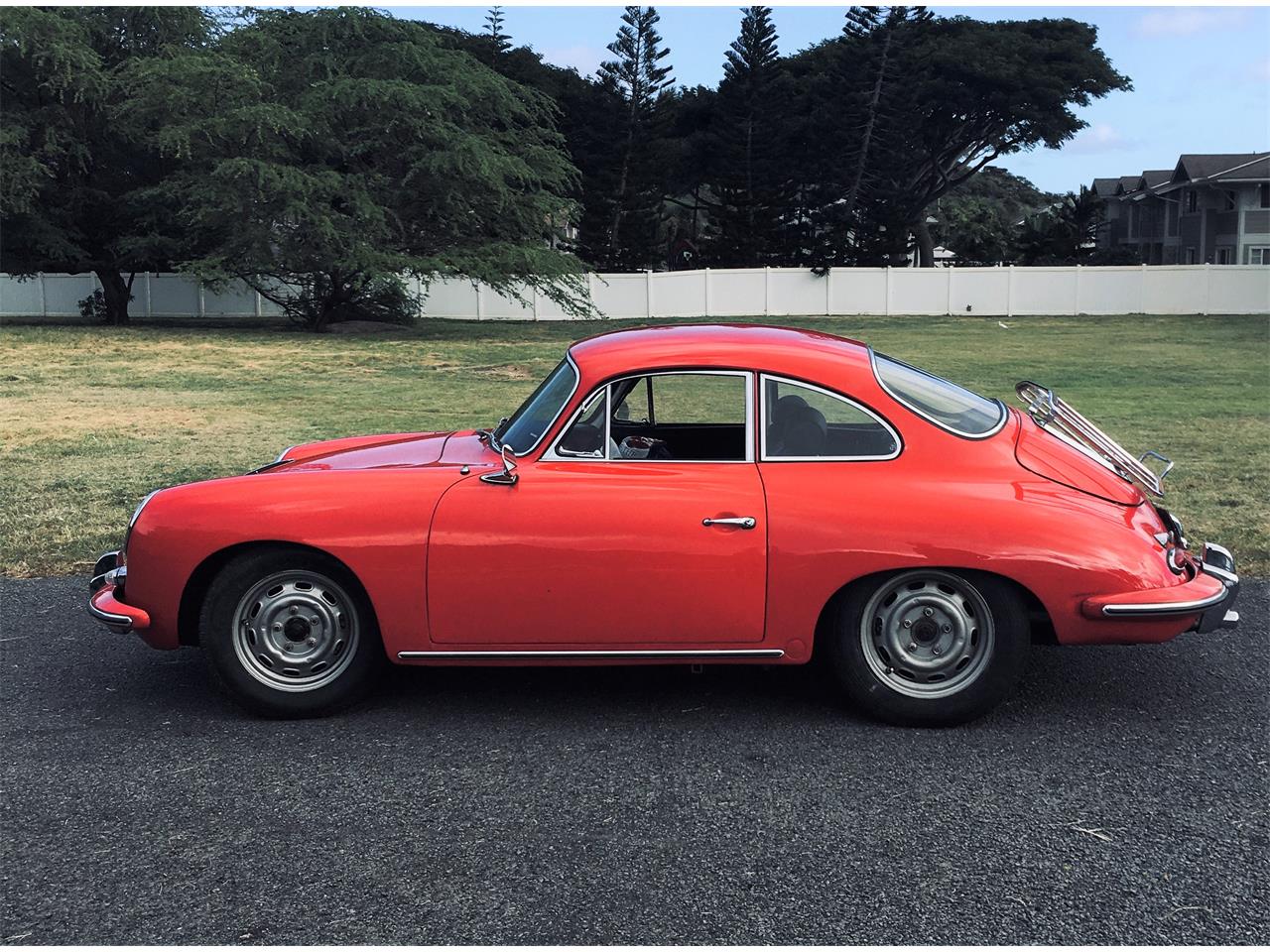 Porsche-356c-1964-Red-Black