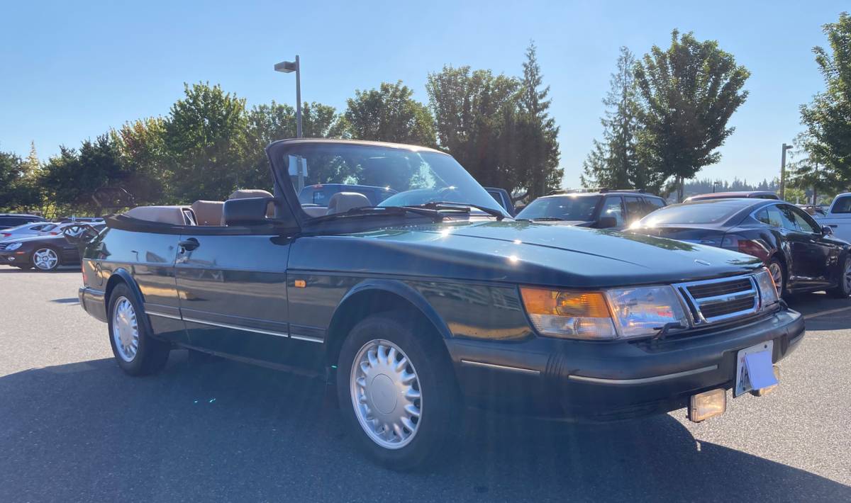 Saab-900-convertible-1994-green-1