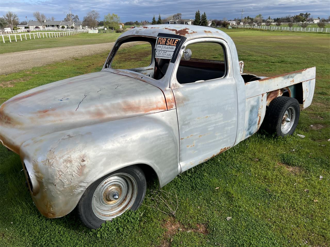 Studebaker-Pickup-1958-Grey-Primer-Grey-Primer-1
