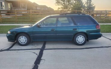 Subaru-legacy-l-wagon-1995-green-1