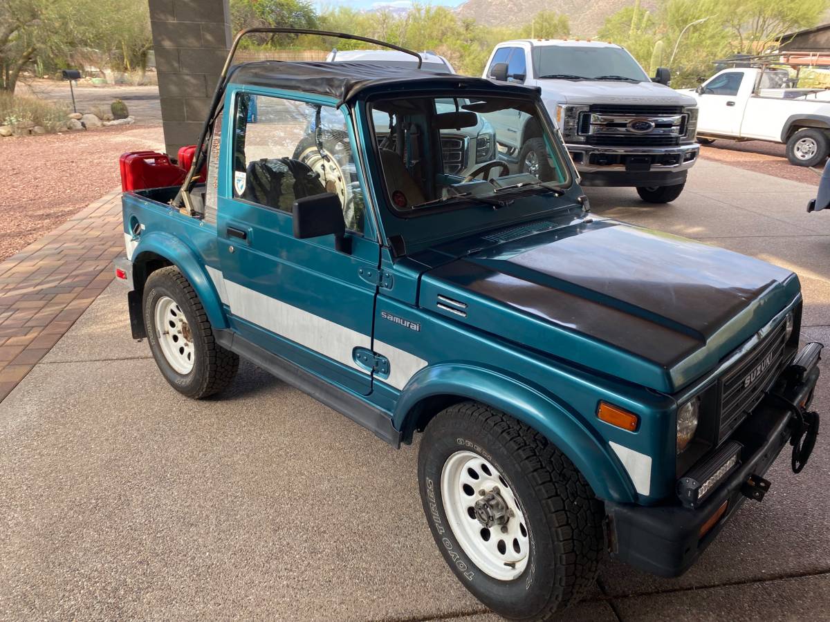 Suzuki-samurai-1988-green-1