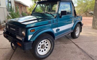 Suzuki-samurai-1988-green
