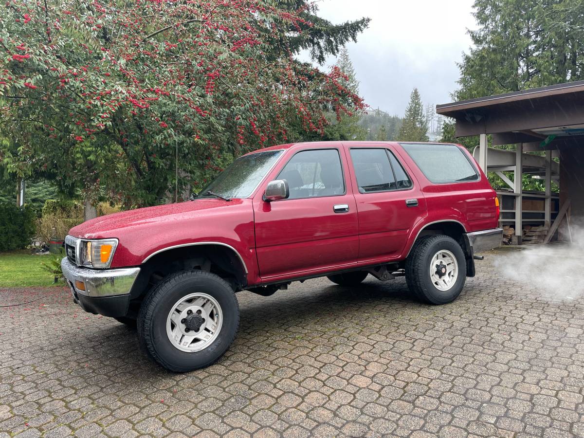 Toyota-4runner-1990-red-1