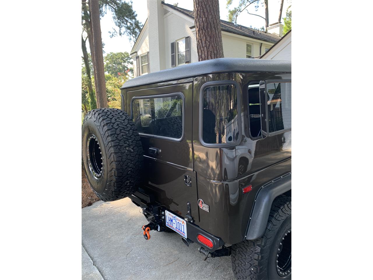 Toyota-Land-cruiser-1977-Custom-Buffalo-Brown-Black-9