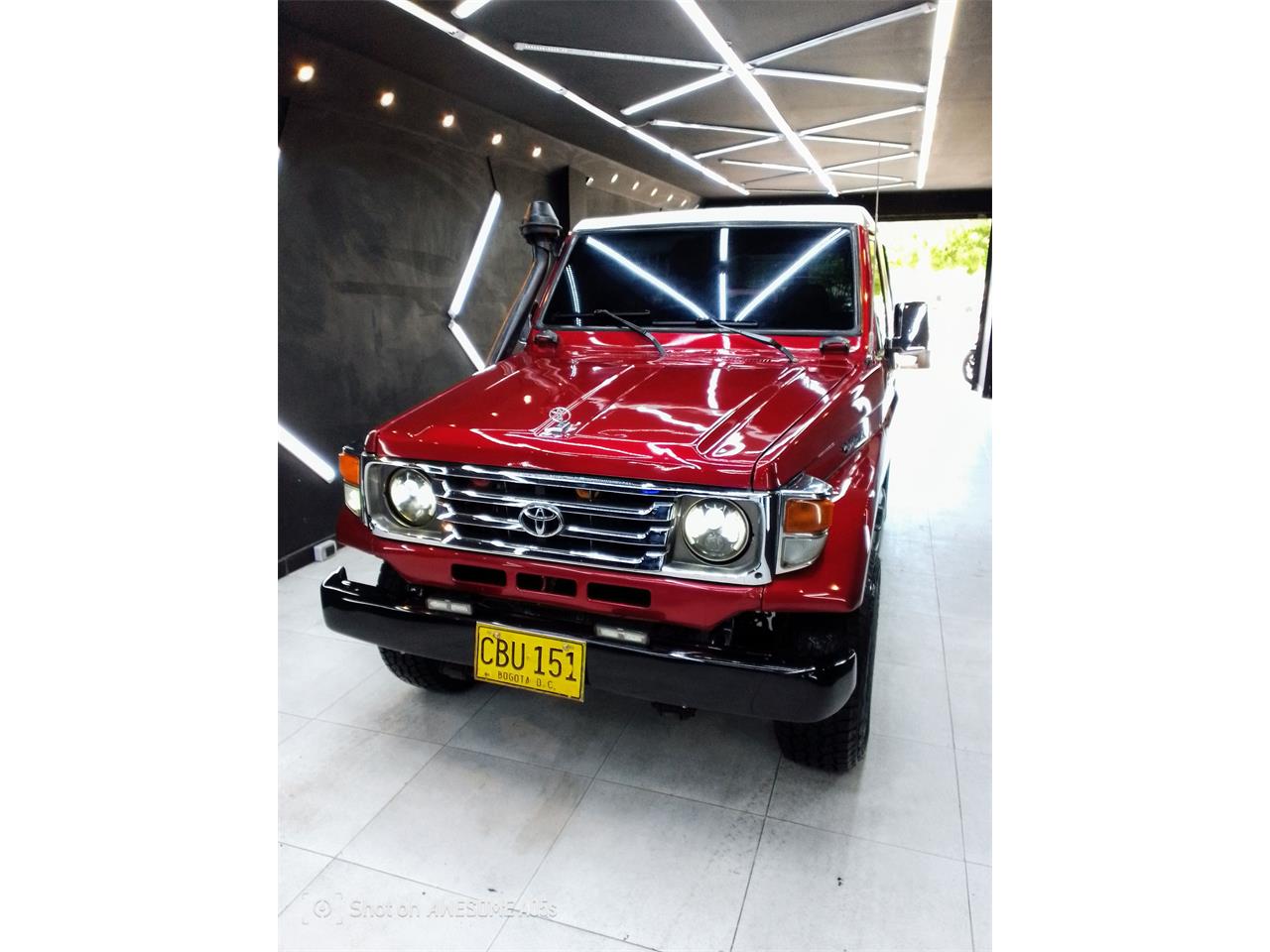 Toyota-Land-cruiser-1995-Red-Gray-1