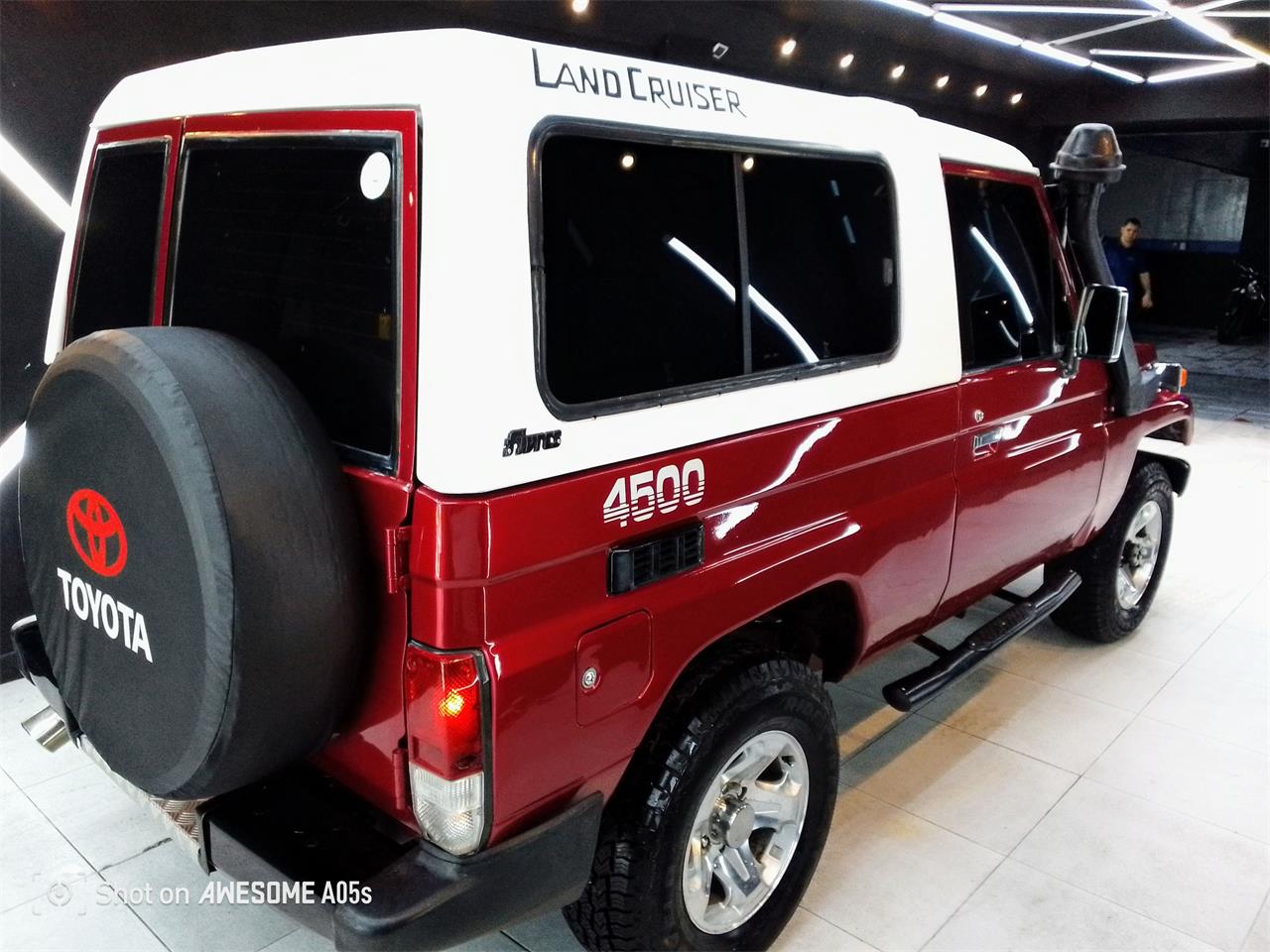 Toyota-Land-cruiser-1995-Red-Gray-4