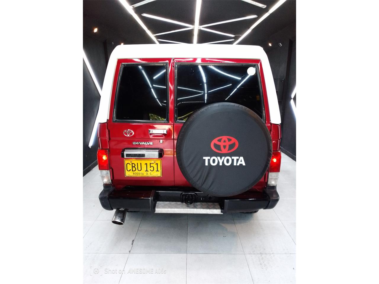 Toyota-Land-cruiser-1995-Red-Gray-5