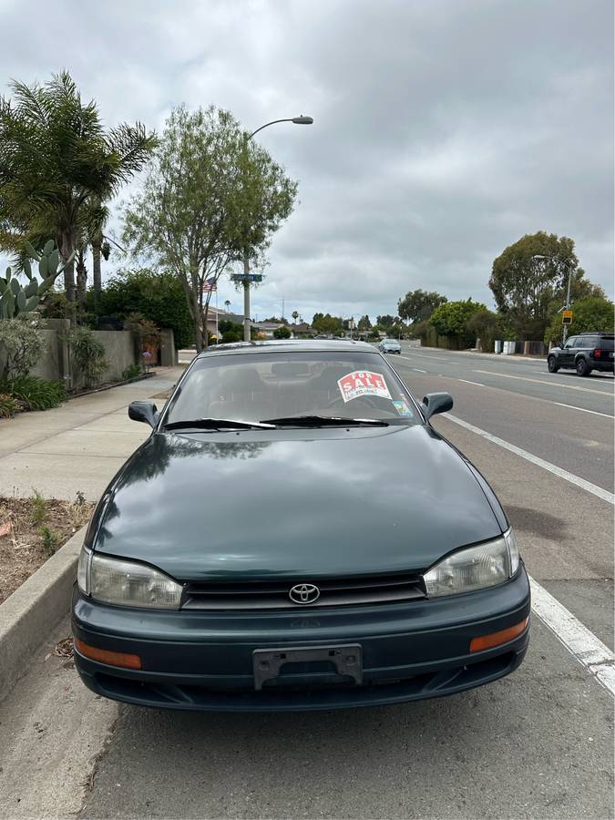 Toyota-camry-xle-1993-green-1