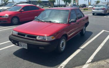 Toyota-corolla-1991-red