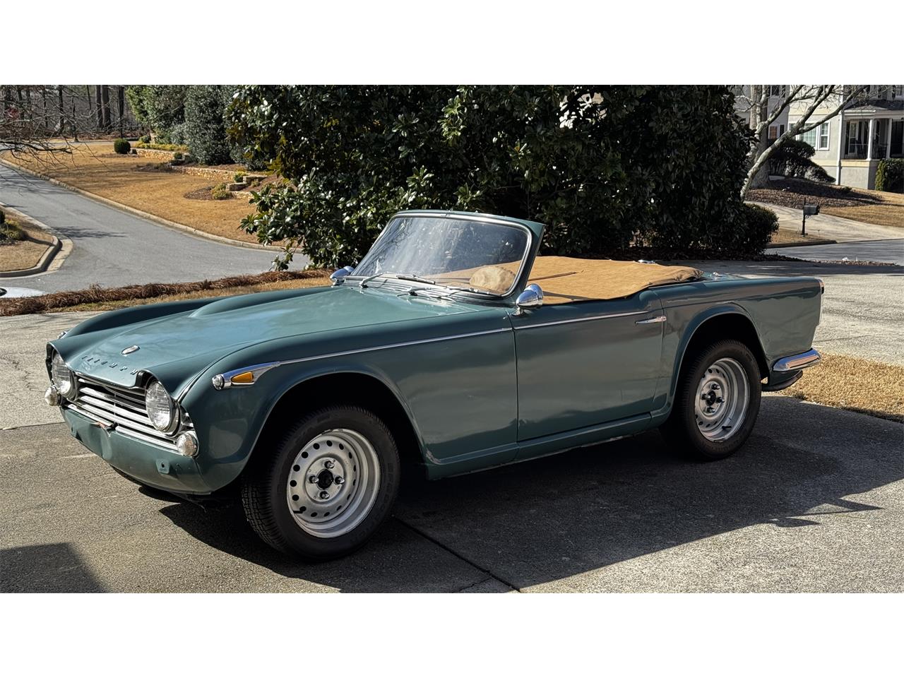 Triumph-Tr4a-1966-Green-Biscuit-22