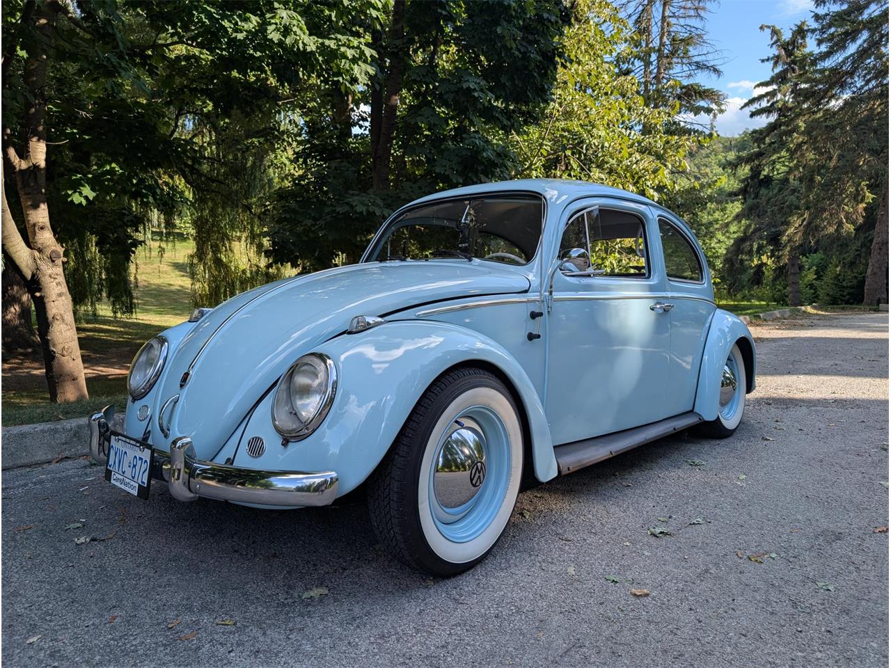 Volkswagen-Beetle-1960-Blue-Black-1
