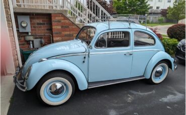 Volkswagen-Beetle-1960-Blue-Black
