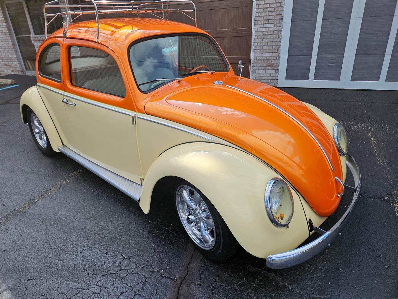 Volkswagen-Beetle-1962-Beigeorange-Beigeorange-1