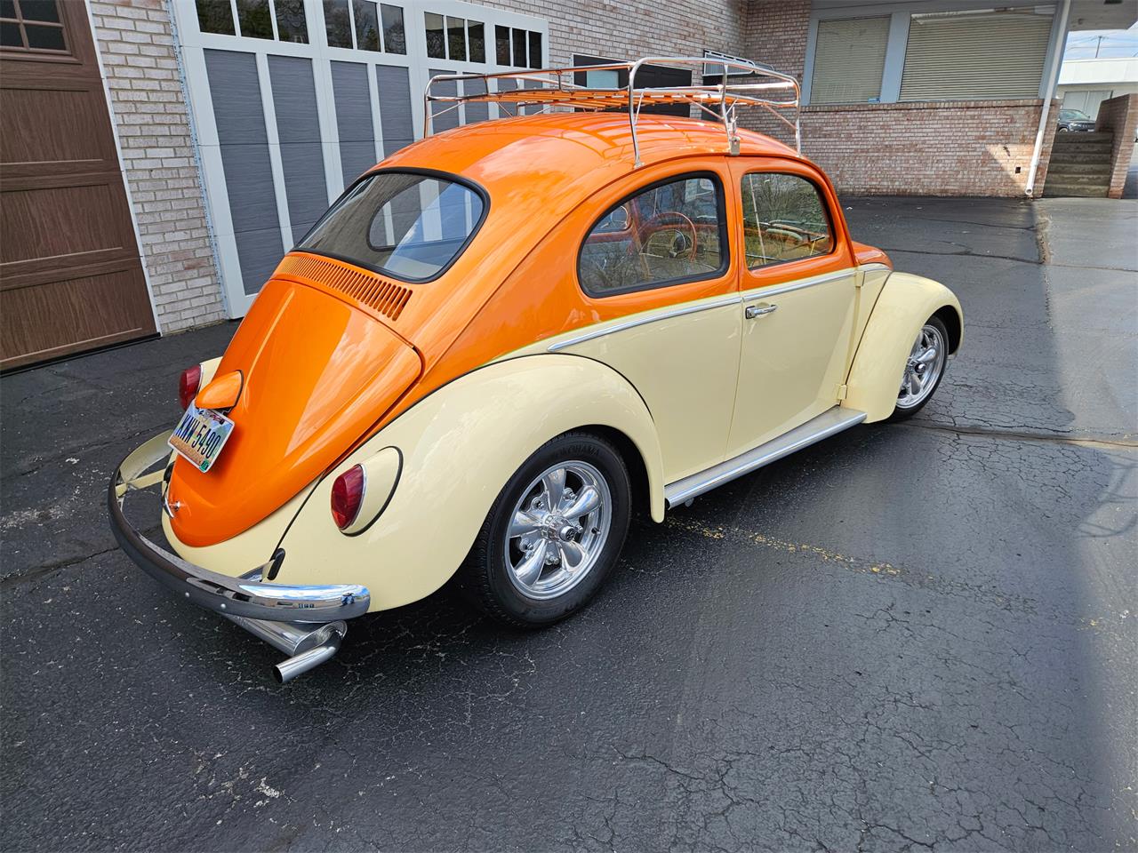 Volkswagen-Beetle-1962-Beigeorange-Beigeorange-2