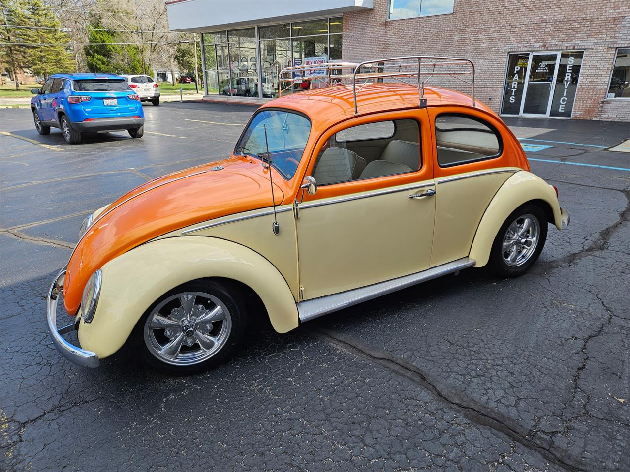 Volkswagen-Beetle-1962-Beigeorange-Beigeorange-5