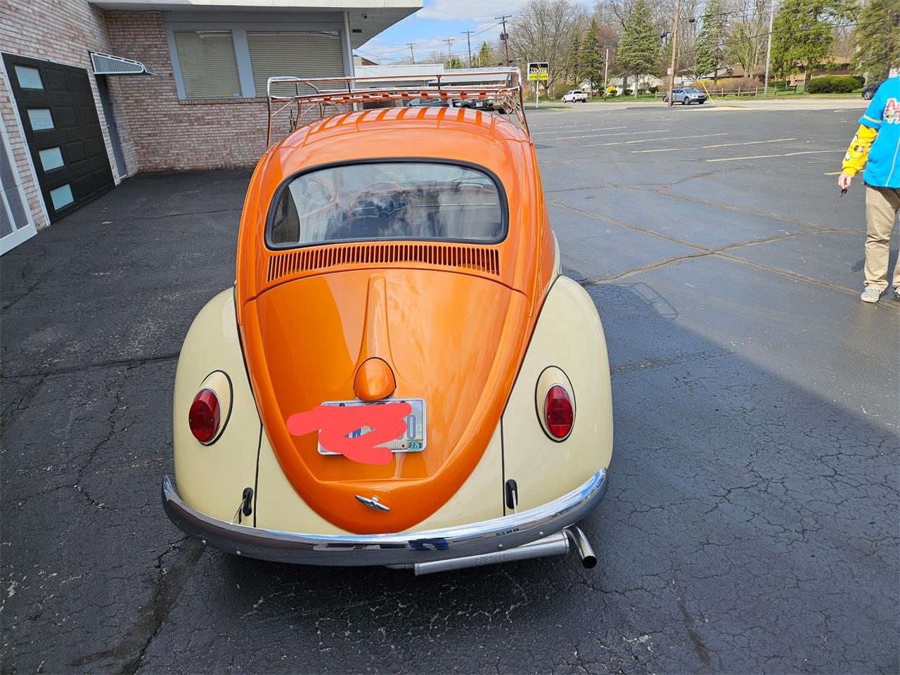 Volkswagen-Beetle-1962-Beigeorange-Beigeorange-9