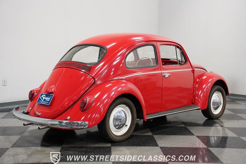 Volkswagen-Beetle-1962-Red-Beige-11