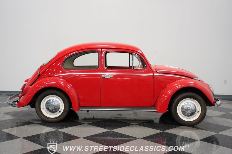 Volkswagen-Beetle-1962-Red-Beige-13