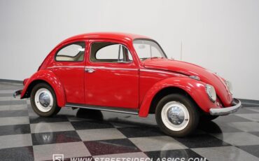 Volkswagen-Beetle-1962-Red-Beige-14