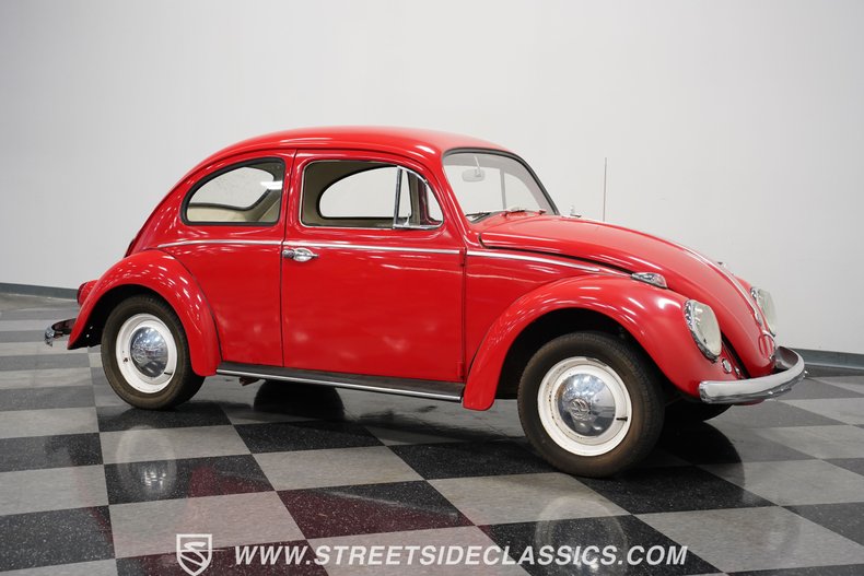 Volkswagen-Beetle-1962-Red-Beige-14
