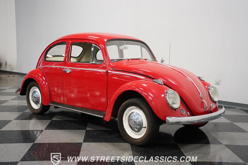 Volkswagen-Beetle-1962-Red-Beige-15