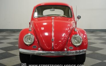 Volkswagen-Beetle-1962-Red-Beige-16