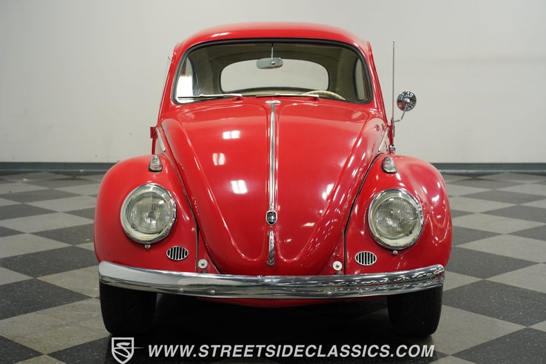 Volkswagen-Beetle-1962-Red-Beige-16