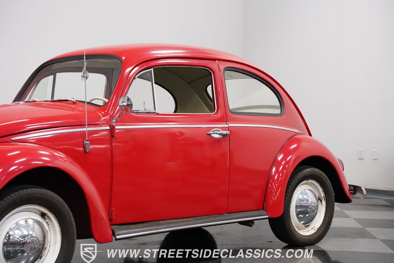 Volkswagen-Beetle-1962-Red-Beige-20