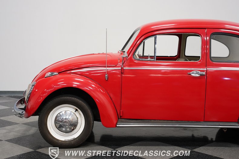 Volkswagen-Beetle-1962-Red-Beige-21